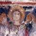 Paricolare di un affresco dell'insediamento rupestre di San Michele delle Grotte ad Altamura